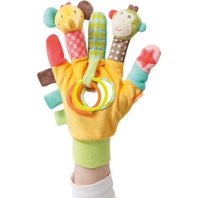 Fehn Baby Plüsch Safari Handpuppe - Baby Spielzeug Fehn Baby Plüsch Safari Handpuppe - Baby Spielzeug