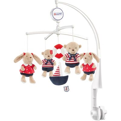 Fehn Baby Mobile - Sanfte Melodie & Plüschfiguren Fehn Baby Mobile - Sanfte Melodie & Plüschfiguren