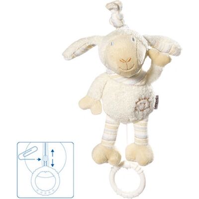 Fehn Mini-Schaf Plüschtier - Babys Schlafhilfe mit Melodie Fehn Mini-Schaf Plüschtier - Babys Schlafhilfe mit Melodie