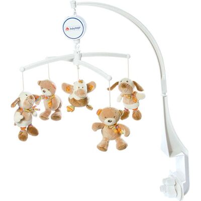 Fehn Baby Mobile - Rainbow Musikmobile - Brown - 160741 Fehn Baby Mobile - Rainbow Musikmobile - Brown - 160741