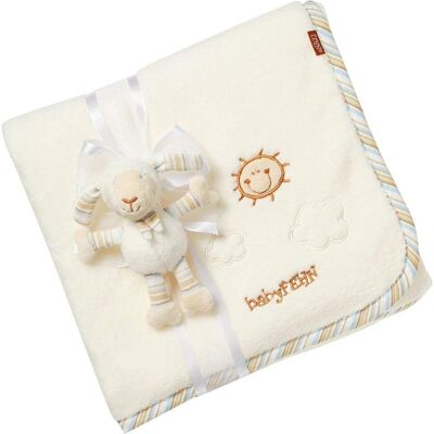 Fehn Baby Plüsch-Schafdecke - Love Me Kollektion Fehn Baby Plüsch-Schafdecke - Love Me Kollektion