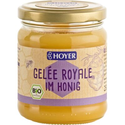 Hoyer Honig mit Gelée Royale - Honig - Bio 250g Hoyer Honig mit Gelée Royale - Honig - Bio 250g