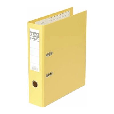 Elba Rado Plast - Portadocumenti Giallo A4 - 5cm Elba Rado Plast - Portadocumenti Giallo A4 - 5cm