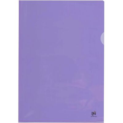 Elba Porpora - Couverture transparente premium - DIN A4 - 25 pièces Elba Porpora - Couverture transparente premium - DIN A4 - 25 pièces