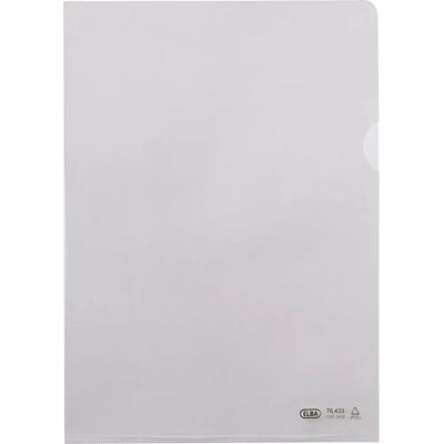 Elba Modell A4 Dokumenthülle - Transparent PVC Elba Modell A4 Dokumenthülle - Transparent PVC