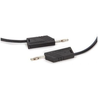 Hirschmann Prüfleitung - 4mm, 50cm, Schwarz - Testleitung Hirschmann Prüfleitung - 4mm, 50cm, Schwarz - Testleitung
