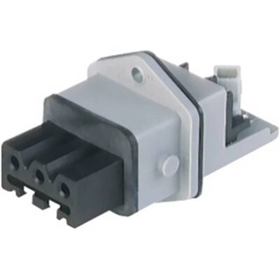 Hirschmann 932 142-106-1 Connettore di alimentazione - Verticale, 3+PE, 16A, Grigio Hirschmann 932 142-106-1 Connettore di alimentazione - Verticale, 3+PE, 16A, Grigio
