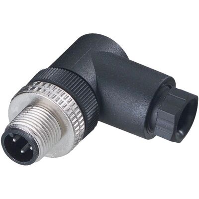 Hirschmann ELWIST 4012 M12 männlich, gebogen - Stecker Hirschmann ELWIST 4012 M12 männlich, gebogen - Stecker