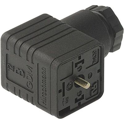 Hirschmann GDML 2016 GB 1 Elektrischer Einbausteck mit elektronischem Einsatz - Elektrischer Anschluss Hirschmann GDML 2016 GB 1 Elektrischer Einbausteck mit elektronischem Einsatz - Elektrischer Anschluss