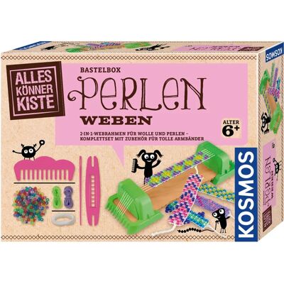 KOSMOS - Kreativset - Perlen weben - Bunt - 60438 - Bastelset KOSMOS - Kreativset - Perlen weben - Bunt - 60438 - Bastelset