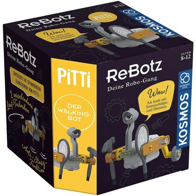 Kosmos Pitti le Robot Marcheur - Kit Éducatif STEM Kosmos Pitti le Robot Marcheur - Kit Éducatif STEM