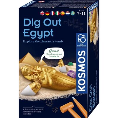 KOSMOS 617370 - Dig Out Egypt Schat van de Farao Sets voor Uitgraving - Educatief Graafset KOSMOS 617370 - Dig Out Egypt Schat van de Farao Sets voor Uitgraving - Educatief Graafset