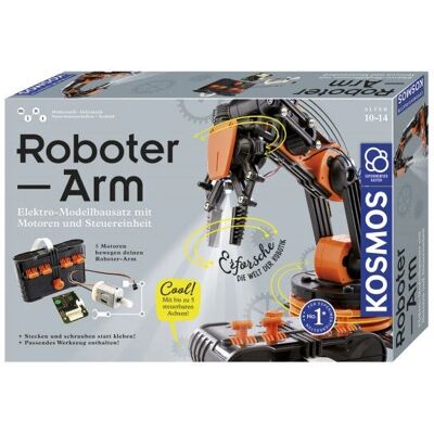 Kosmos 620028 Robotarm Sæt - 5 Motorer, LED Lys - Uddannelseslegetøj Kosmos 620028 Robotarm Sæt - 5 Motorer, LED Lys - Uddannelseslegetøj