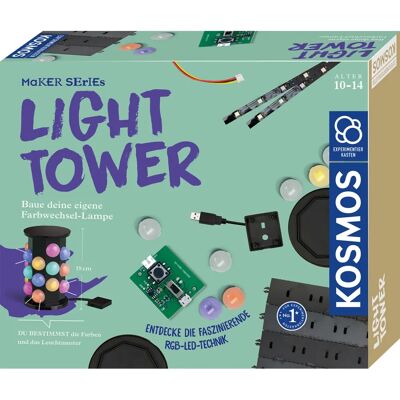 KOSMOS Light Tower - Kit d'Expériences Électroniques pour Enfants KOSMOS Light Tower - Kit d'Expériences Électroniques pour Enfants