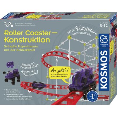 KOSMOS Roller Coaster-Konstruktion - Physics Experiment Kit for Kids KOSMOS Roller Coaster-Konstruktion - Physics Experiment Kit for Kids