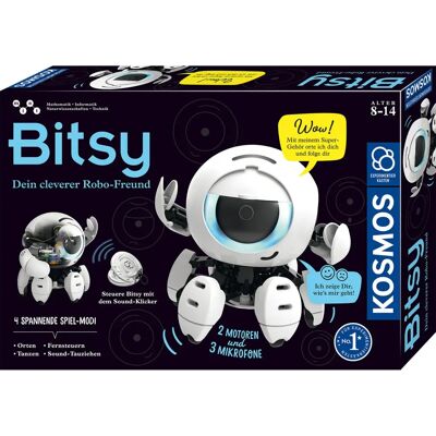 KOSMOS Bitsy Bauroboter - Interaktive Soundsteuerung für Kinder KOSMOS Bitsy Bauroboter - Interaktive Soundsteuerung für Kinder