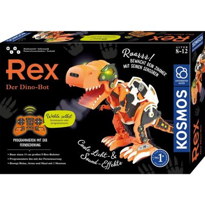 KOSMOS Rex - Der Dino Bot Experimentierkasten - Lernspielzeug KOSMOS Rex - Der Dino Bot Experimentierkasten - Lernspielzeug