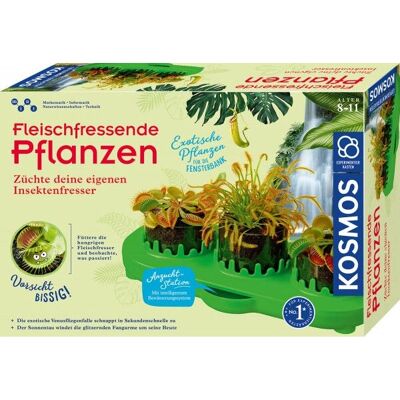 Kit d'Expérimentation Plantes Carnivores KOSMOS - Kit d'expériences Kit d'Expérimentation Plantes Carnivores KOSMOS - Kit d'expériences