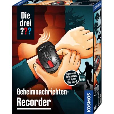 KOSMOS Geheimnachrichten-Recorder - Experimentierkasten - Kids STEM Fun KOSMOS Geheimnachrichten-Recorder - Experimentierkasten - Kids STEM Fun