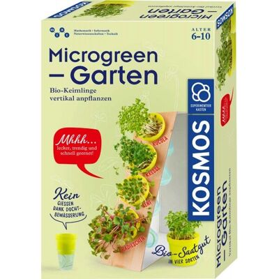 KOSMOS Jardin de Microgreens - Kit d'Expériences - Publicité KOSMOS Jardin de Microgreens - Kit d'Expériences - Publicité
