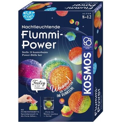 Kosmos Model 65410 - Glow-in-the-Dark Bouncy Balls Kit - Science Toy Kosmos Model 65410 - Glow-in-the-Dark Bouncy Balls Kit - Science Toy