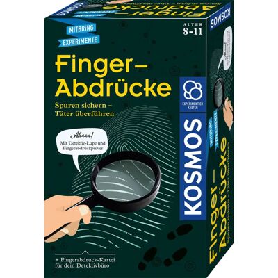Kosmos Fingerabdruck Detektivspiel - 8-11 Jahre - Wissenschaftliches Experiment Kosmos Fingerabdruck Detektivspiel - 8-11 Jahre - Wissenschaftliches Experiment