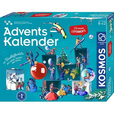 Kosmos - 661090 - Adventskalender - 24 Experimente - Educational board game Kosmos - 661090 - Adventskalender - 24 Experimente - Educational board game
