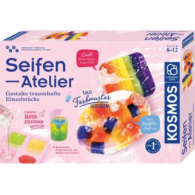 Jouet scientifique pour enfants Kosmos 67151 - Atelier de savon - Kit DIY éducatif - Publicité Jouet scientifique pour enfants Kosmos 67151 - Atelier de savon - Kit DIY éducatif - Publicité