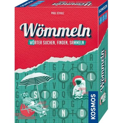 KOSMOS Wömmeln - Jeu familial de serpent de mots - Fabriqué en Allemagne KOSMOS Wömmeln - Jeu familial de serpent de mots - Fabriqué en Allemagne