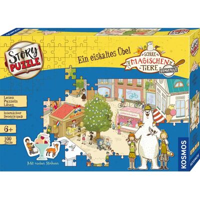 Kosmos KOSMOS Történet Puzzle - A Mágikus Állatok Iskolája - 100 db Kosmos KOSMOS Történet Puzzle - A Mágikus Állatok Iskolája - 100 db