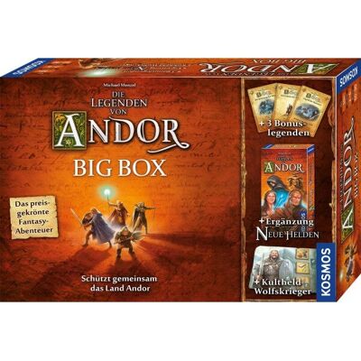 Kosmos Andor Andor Legendái - Nagy Doboz Kártyajáték Utazás/Kaland Kosmos Andor Andor Legendái - Nagy Doboz Kártyajáték Utazás/Kaland