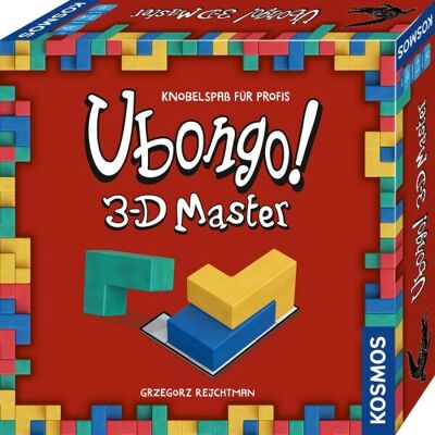 KOSMOS Ubongo 3-D Master - Gra planszowa i puzzle dla 10+ lat - Drewno naturalne, 30 min KOSMOS Ubongo 3-D Master - Gra planszowa i puzzle dla 10+ lat - Drewno naturalne, 30 min