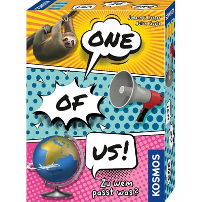 Kosmos One of Us - Festkortspil for 3-8 spillere Kosmos One of Us - Festkortspil for 3-8 spillere