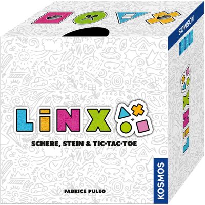Kosmos Linx - Ciseaux Pierre Papier Tic-Tac-Toe jeu de société Kosmos Linx - Ciseaux Pierre Papier Tic-Tac-Toe jeu de société