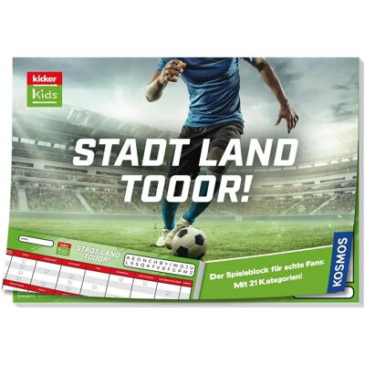 Kosmos Pusselspel - Land - Stad - Fotboll - Utbildningsspel för barn Kosmos Pusselspel - Land - Stad - Fotboll - Utbildningsspel för barn