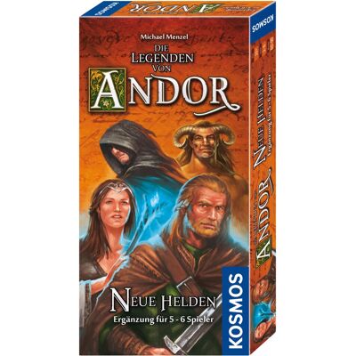 Espansione Kosmos Leggende di Andor - 4 Eroi per 5-6 Giocatori Espansione Kosmos Leggende di Andor - 4 Eroi per 5-6 Giocatori