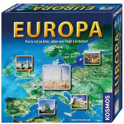 Kosmos 69263 Gioco di Geografia Europea - Divertimento in Famiglia Kosmos 69263 Gioco di Geografia Europea - Divertimento in Famiglia