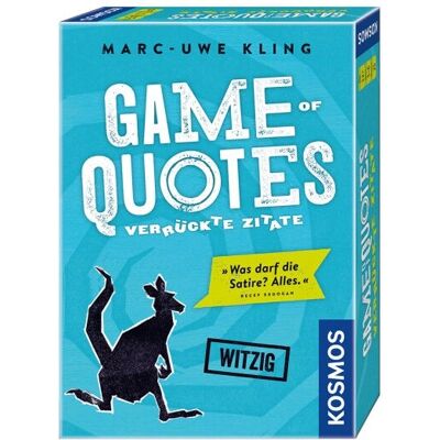 Kosmos Modèle Trivia - Jeu de Citations pour 3-6 Joueurs Kosmos Modèle Trivia - Jeu de Citations pour 3-6 Joueurs