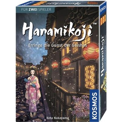 Kosmos Hanamikoji - Kortspel för 2 spelare - 15 Min - Japanska Geishas Kosmos Hanamikoji - Kortspel för 2 spelare - 15 Min - Japanska Geishas
