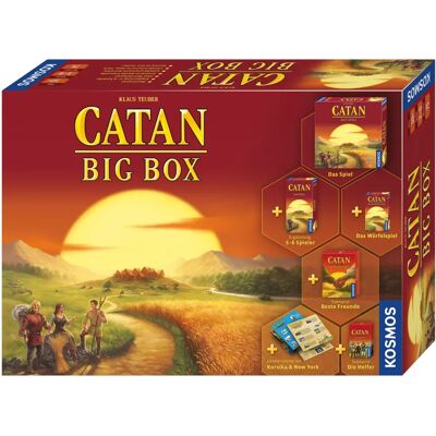 Kosmos Catan Big Box 2019 - Jeu de société Kosmos Catan Big Box 2019 - Jeu de société