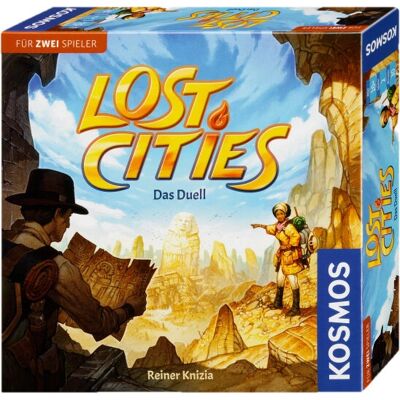 Kosmos Lost Cities - Duel ekspedycji - Gra planszowa Kosmos Lost Cities - Duel ekspedycji - Gra planszowa