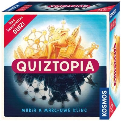 KOSMOS Quiztopia - Jeu coopératif de connaissances pour 2-6 joueurs KOSMOS Quiztopia - Jeu coopératif de connaissances pour 2-6 joueurs