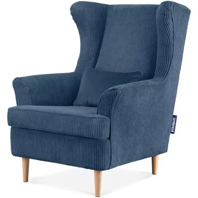 KONSIMO Stralis Blau Ohrensessel - Sessel KONSIMO Stralis Blau Ohrensessel - Sessel