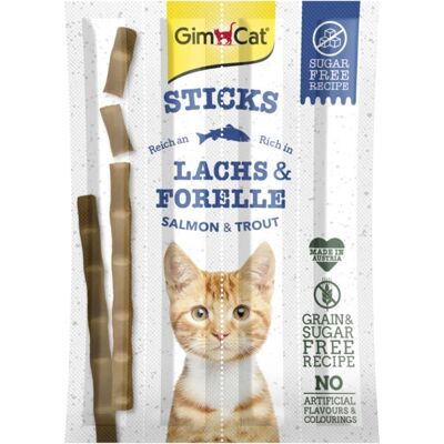 GimCat Friandises Saumon & Truite - Pour Chiens et Chats - Publicité GimCat Friandises Saumon & Truite - Pour Chiens et Chats - Publicité