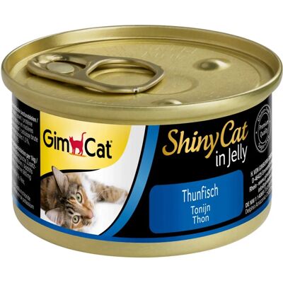 GimCat ShinyCat Thunfisch & Hühnchen Nassfutter - 24 x 70 g GimCat ShinyCat Thunfisch & Hühnchen Nassfutter - 24 x 70 g