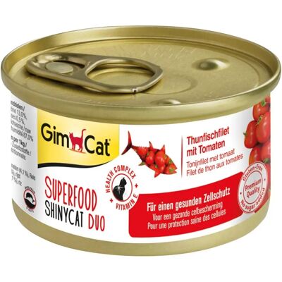 Nourriture humide Gimcat Thon et Tomate pour chats Nourriture humide Gimcat Thon et Tomate pour chats