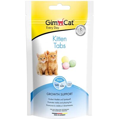 GimCat Kitten Tabs - Oszczędne opakowanie: 3 x 40g - Suplement dla kotów GimCat Kitten Tabs - Oszczędne opakowanie: 3 x 40g - Suplement dla kotów