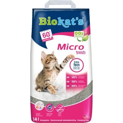 Biokat's Micro Fresh Kocia żwirek - 14l Biokat's Micro Fresh Kocia żwirek - 14l