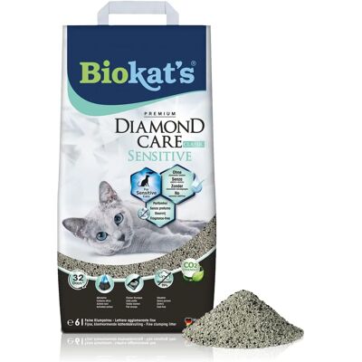 Biokat's Diamond Care Sensitive Classic Cat Litter - Eco Pack Biokat's Diamond Care Sensitive Classic Cat Litter - Eco Pack
