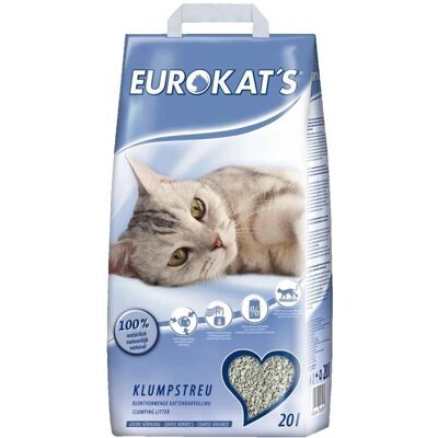 Eurokats Eurokat's Kattenbakvulling - 20L Eurokats Eurokat's Kattenbakvulling - 20L